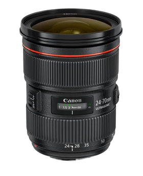 Canon EF 24-70mm f/2.8L II USM zoom lock lever for safe transport
