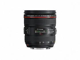 Canon EF 24-70mm f/4L IS USM weather-seal closeup for durability