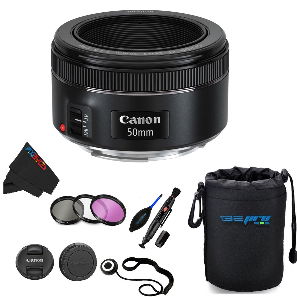 Canon EF 50mm f/1.8 STM lens portrait shot delivering sharp detail in natural light.