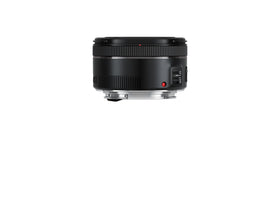 Canon EF 50mm f/1.8 STM lens compact design for travel