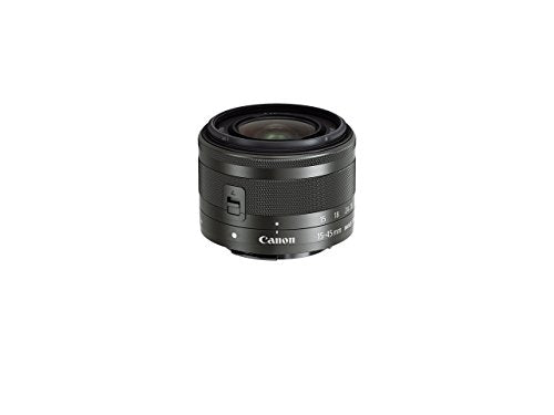 Canon EF-M 15-45mm graphite lens coatings reduce ghosting and flare
