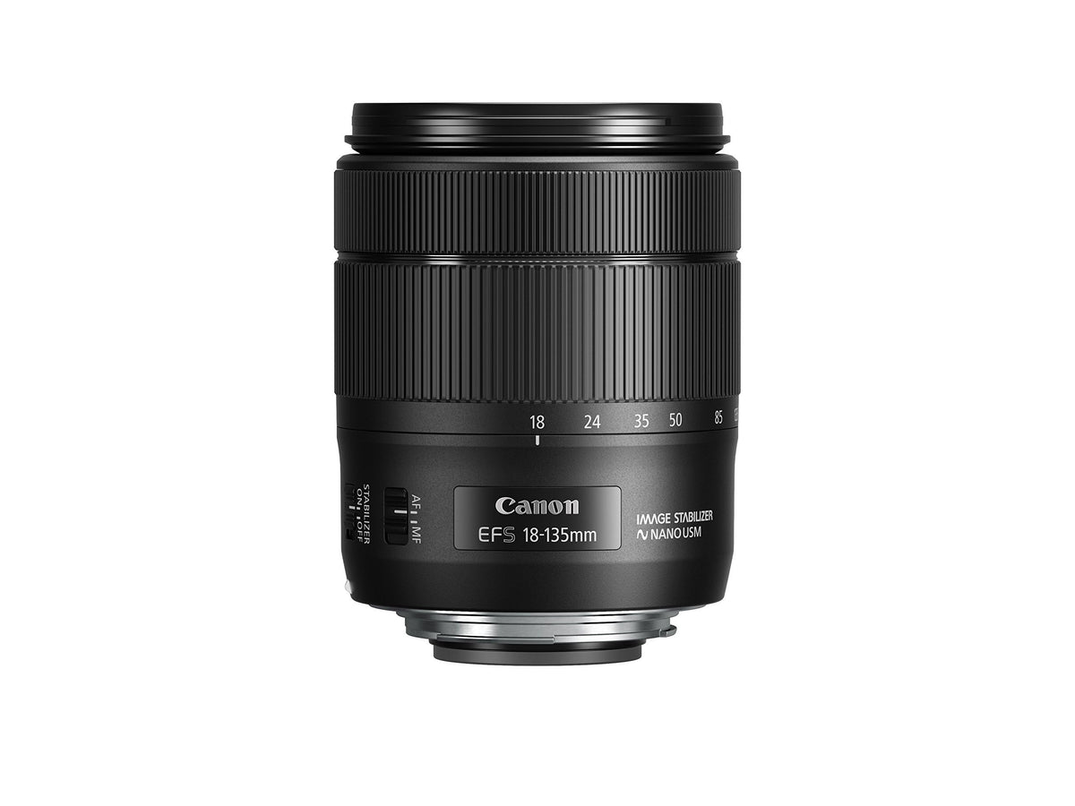 Canon EF-S 18-135mm lens at wide-angle 18mm capturing expansive scenery.