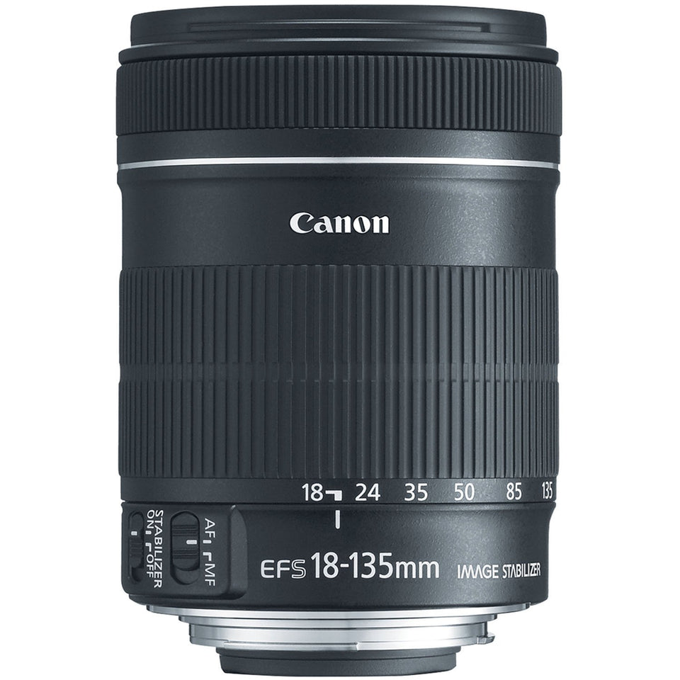 Canon EF-S 18-135mm zoom lens portrait shot for versatile everyday photography.