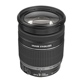 Canon EF-S 18-200mm lens close-up capability for detailed shots.