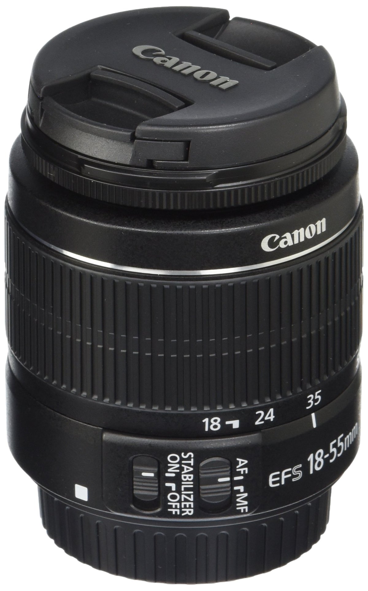 Canon EF-S 18-55mm lens wide zoom view with IS for sharp handheld shots
