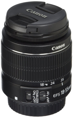 Canon EF-S 18-55mm lens wide zoom view with IS for sharp handheld shots