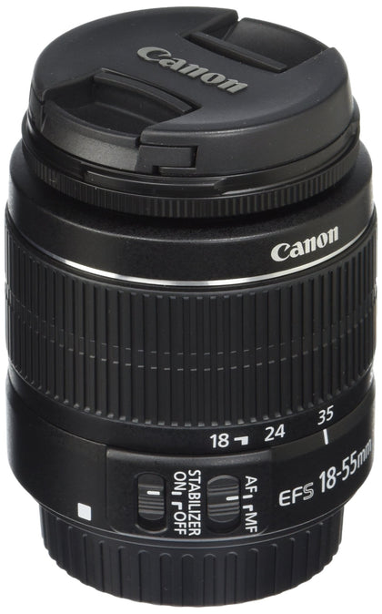 Canon EF-S 18-55mm lens wide zoom view with IS for sharp handheld shots