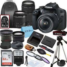 Canon EOS 2000D body for beginner-friendly photography.
