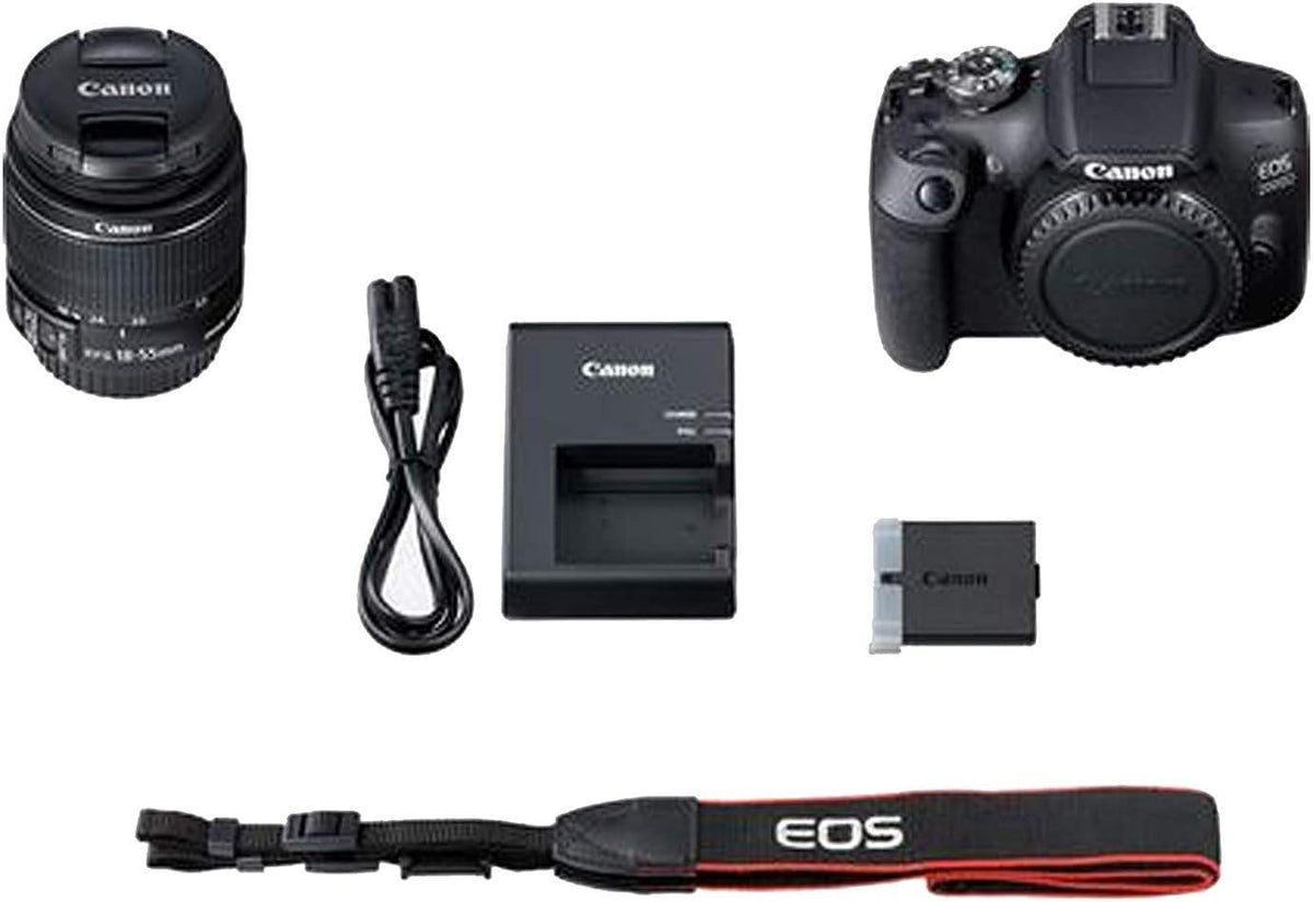 Canon EOS 2000D brush cleaner helps maintain lens and sensor cleanliness.