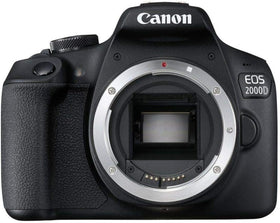 Canon EOS 2000D LCD screen for easy framing and review.