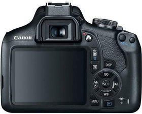Canon EOS 2000D live view screen displaying color and focus