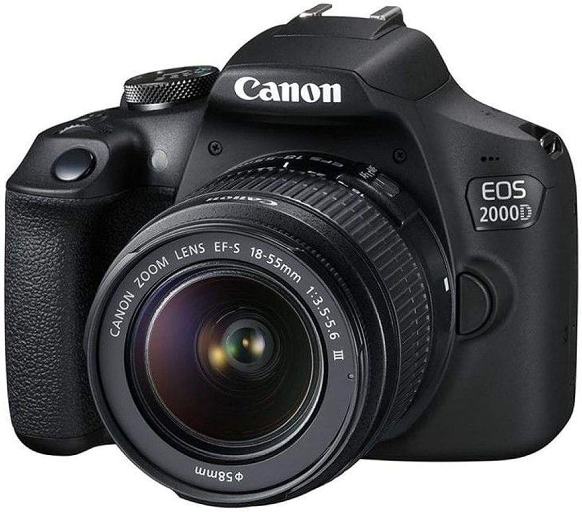 Canon EOS 2000D 16GB Scandisk SD card included for quick storage.