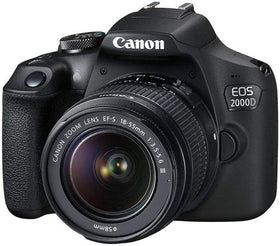 Canon EOS 2000D 16GB Scandisk SD card included for quick storage.
