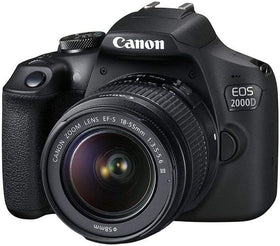 Canon EOS 2000D telephoto lens captures distant subjects with clarity.