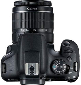 Canon EOS 2000D tripod provides stable support for sharp shots