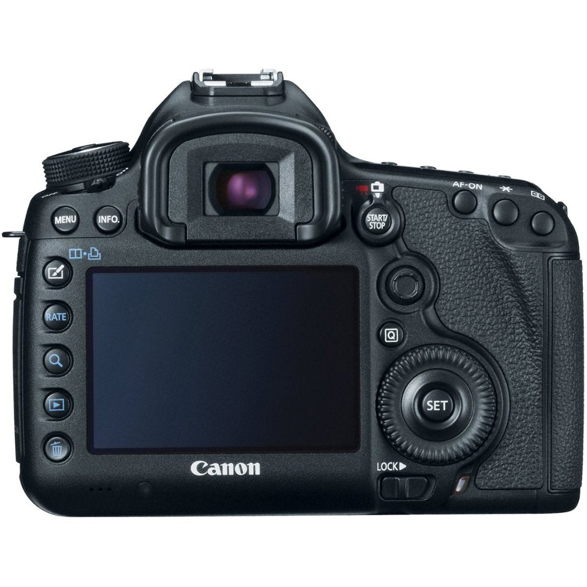 Canon EOS 5D Mark III body design highlights for durable shooting in studio and field.