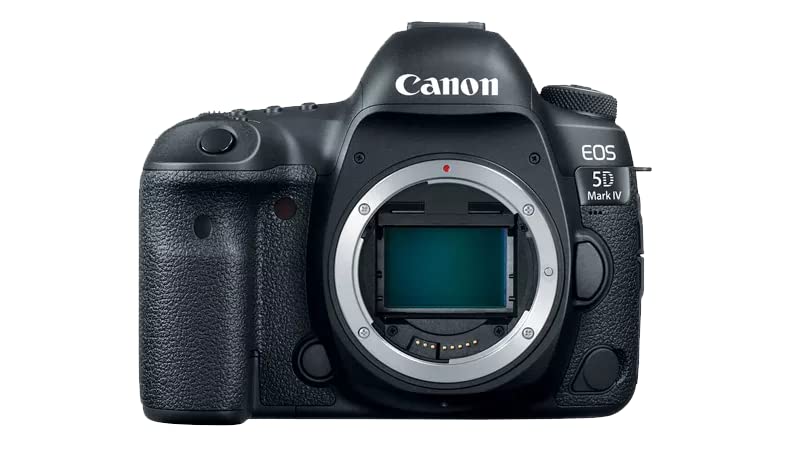 Canon EOS 5D Mark IV touchscreen interface with quick menu controls