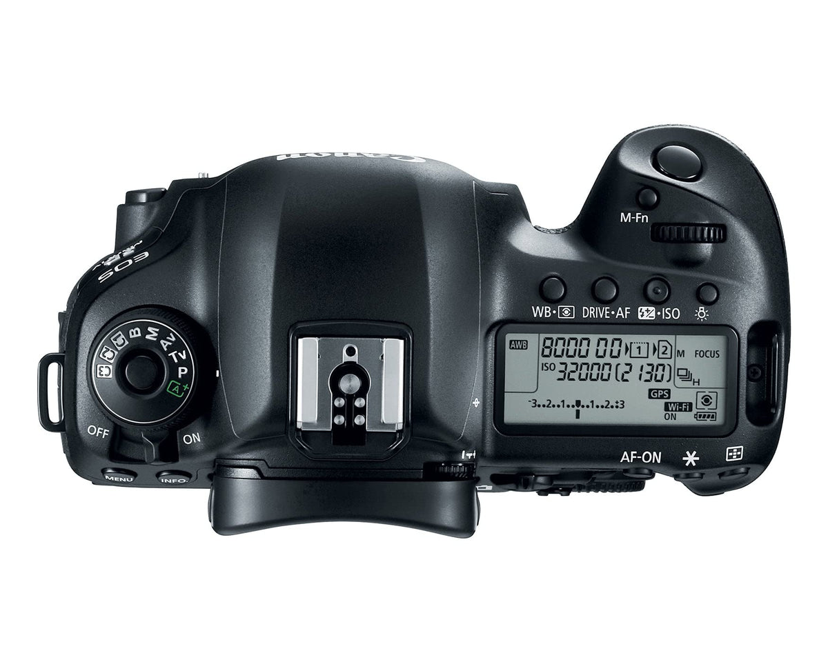 Canon EOS 5D Mark IV Wi-Fi and GPS connectivity for fast sharing.