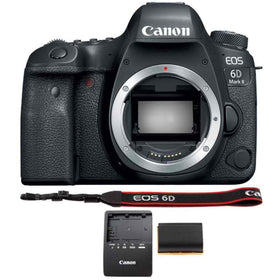 Canon EOS 6D Mark II 45-point AF system enables precise subject tracking.