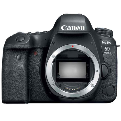 Canon EOS 6D Mark II full-frame sensor delivers sharp landscapes and rich portraits.