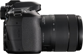 Canon EOS 80D renewed 24.2 MP sensor captures clean details in landscapes.