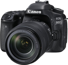 Canon EOS 80D renewed 45-point system enables reliable focus during action.