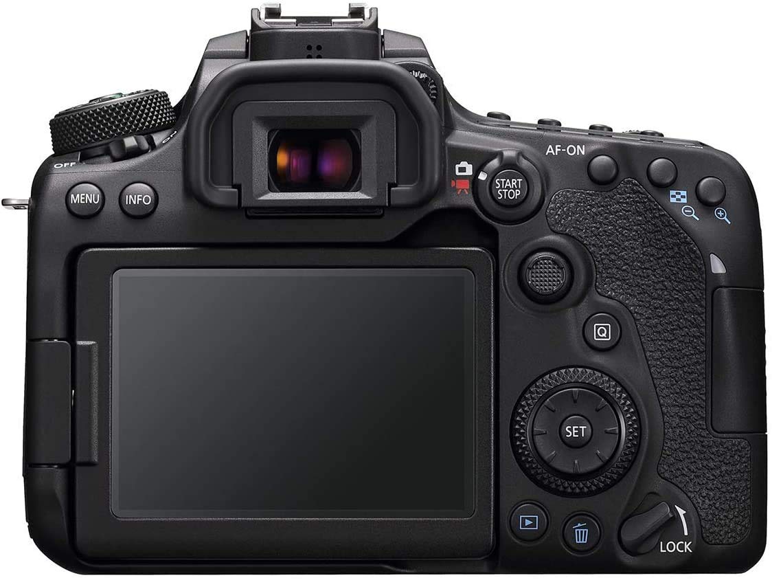 Canon EOS 90D renewed AF system closeup shows precise autofocus