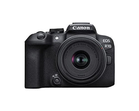 Canon EOS R10 Renewed ergonomic handling for comfortable all-day use.