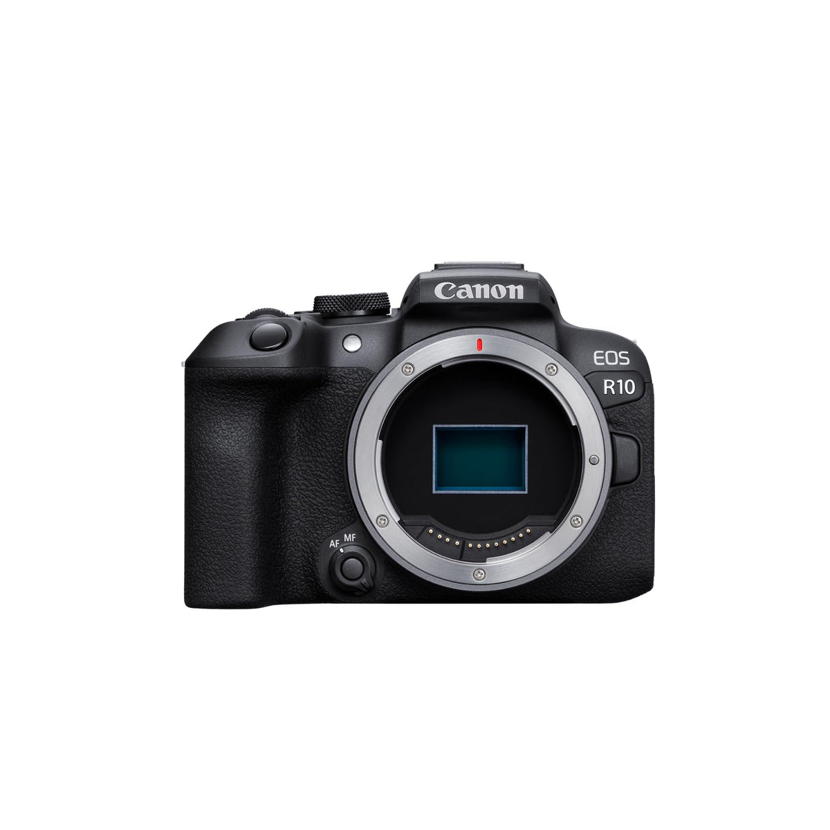 Canon EOS R10 stereo microphone with wind screen for clear audio
