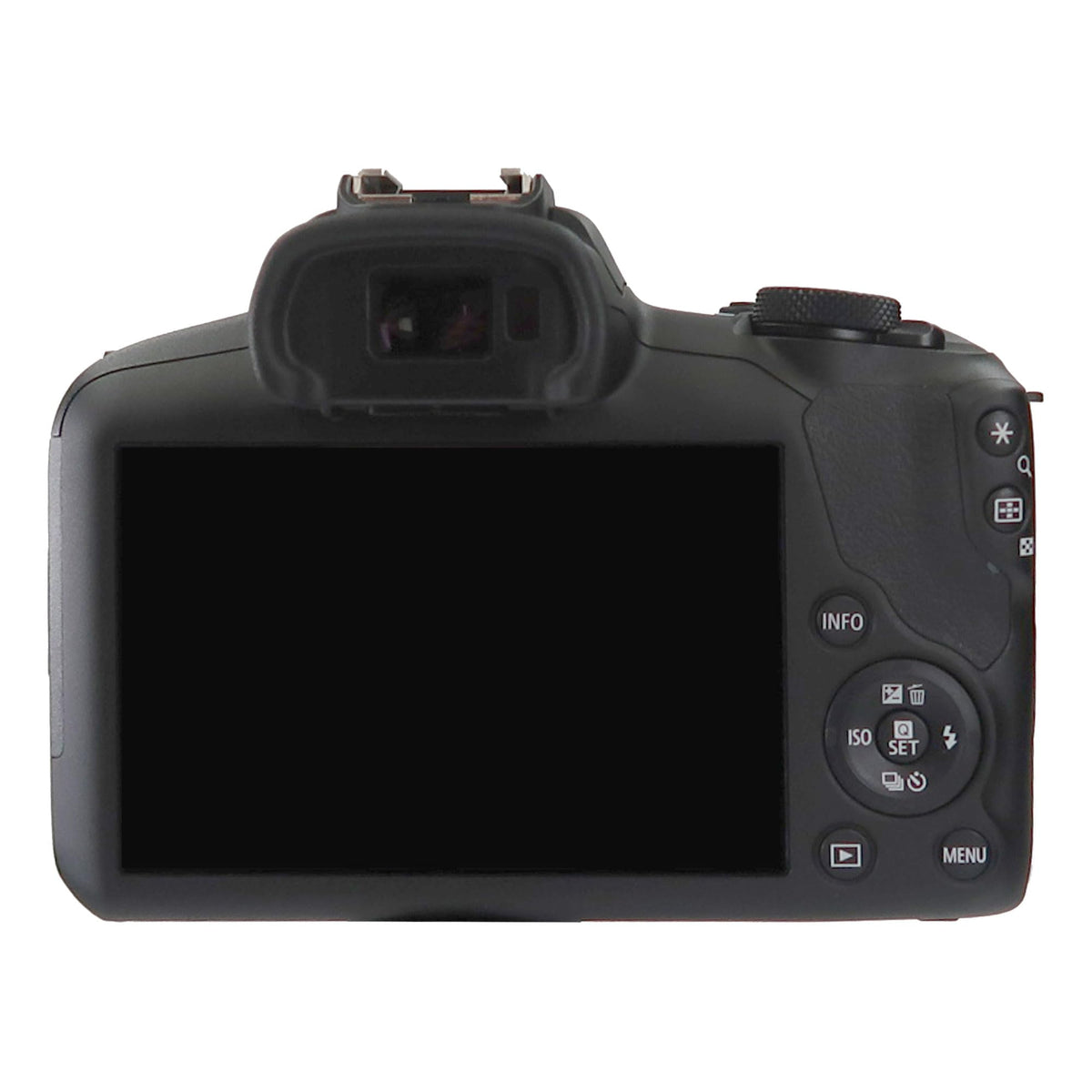 Canon EOS R100 4K video setup illustrating cinematic 24fps capture