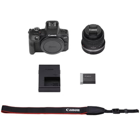 Canon EOS R100 city lifestyle shot demonstrating compact setup for street photography.