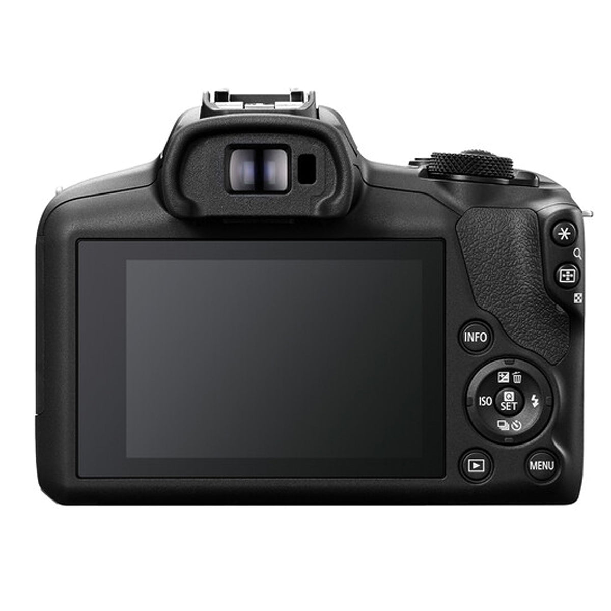 Canon EOS R100 with 18-45mm lens in action across everyday scenes