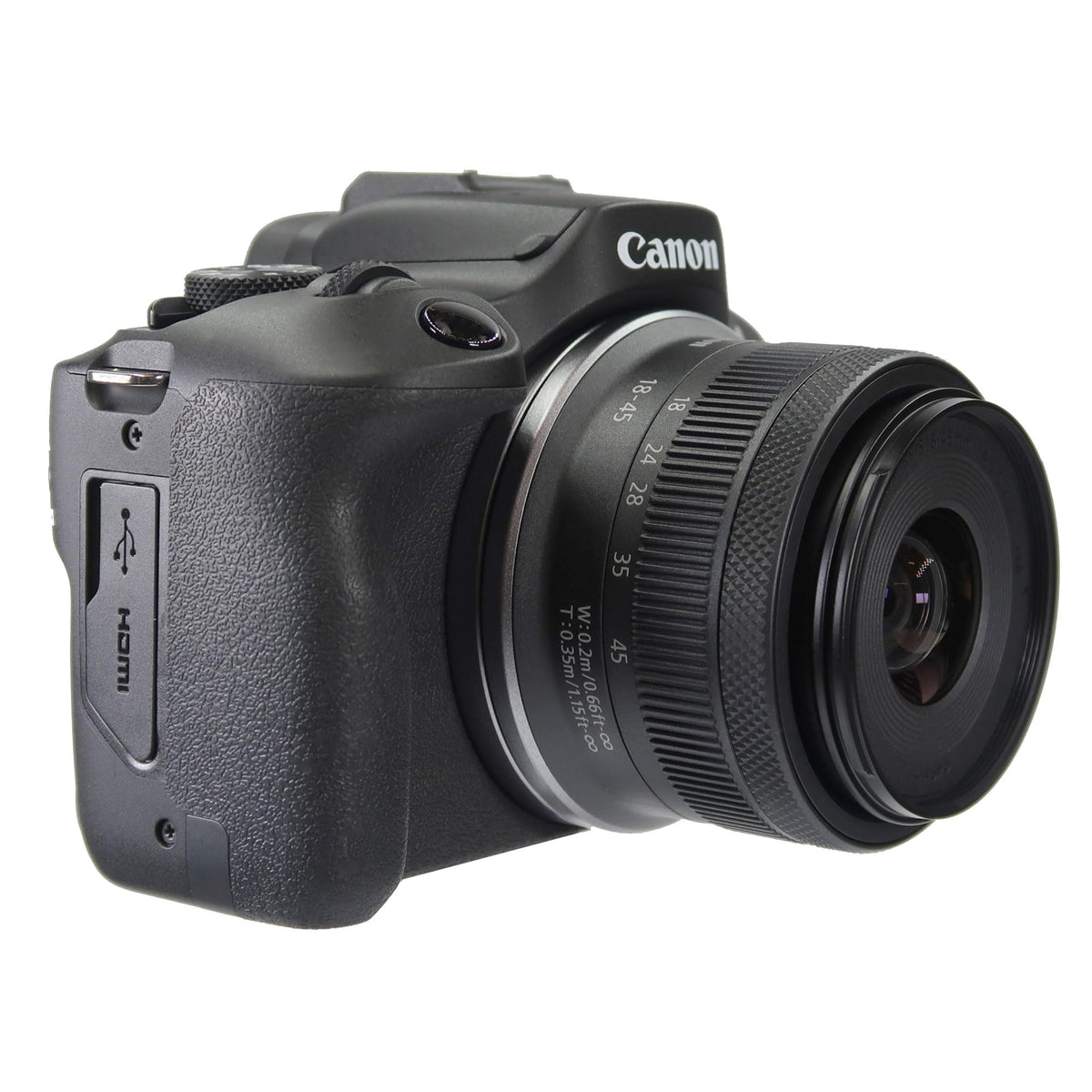 Canon EOS R100 lens stabilization feature demonstrated for steadier handheld shots