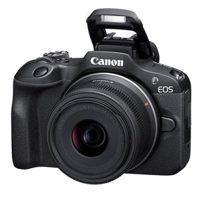 Canon EOS R100 UV filter 49mm protects lens and preserves color.
