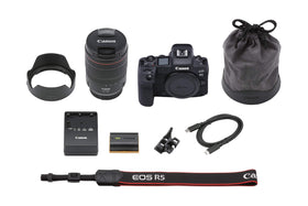 Canon EOS R5 eye/face/animal detection AF supports fast, reliable focus.