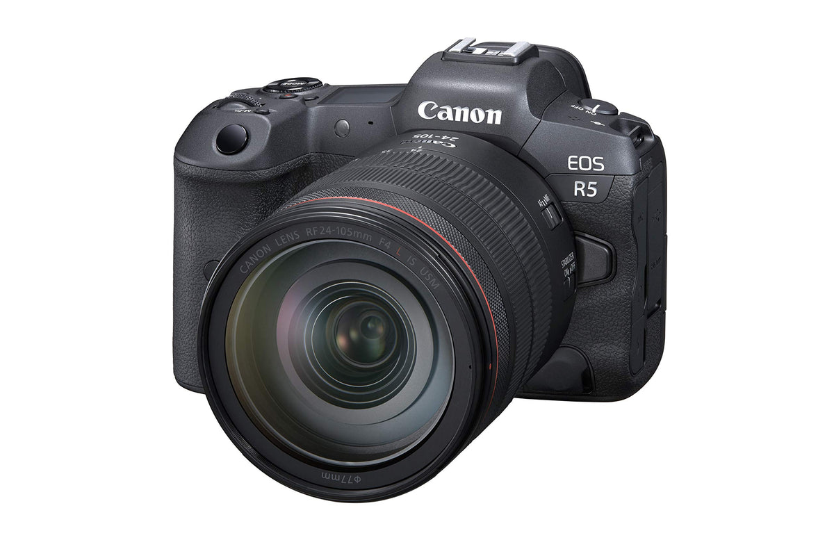 Canon EOS R5 IBIS stabilization helps reduce shake with compatible lenses.