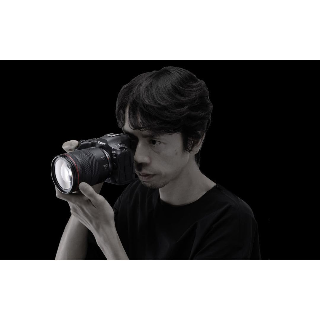 Canon EOS R5 Mark II lens setup for hybrid shooting on the go