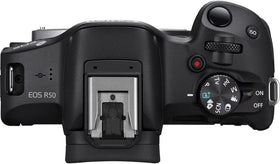 Canon EOS R50 15fps burst supports capturing fast moments.