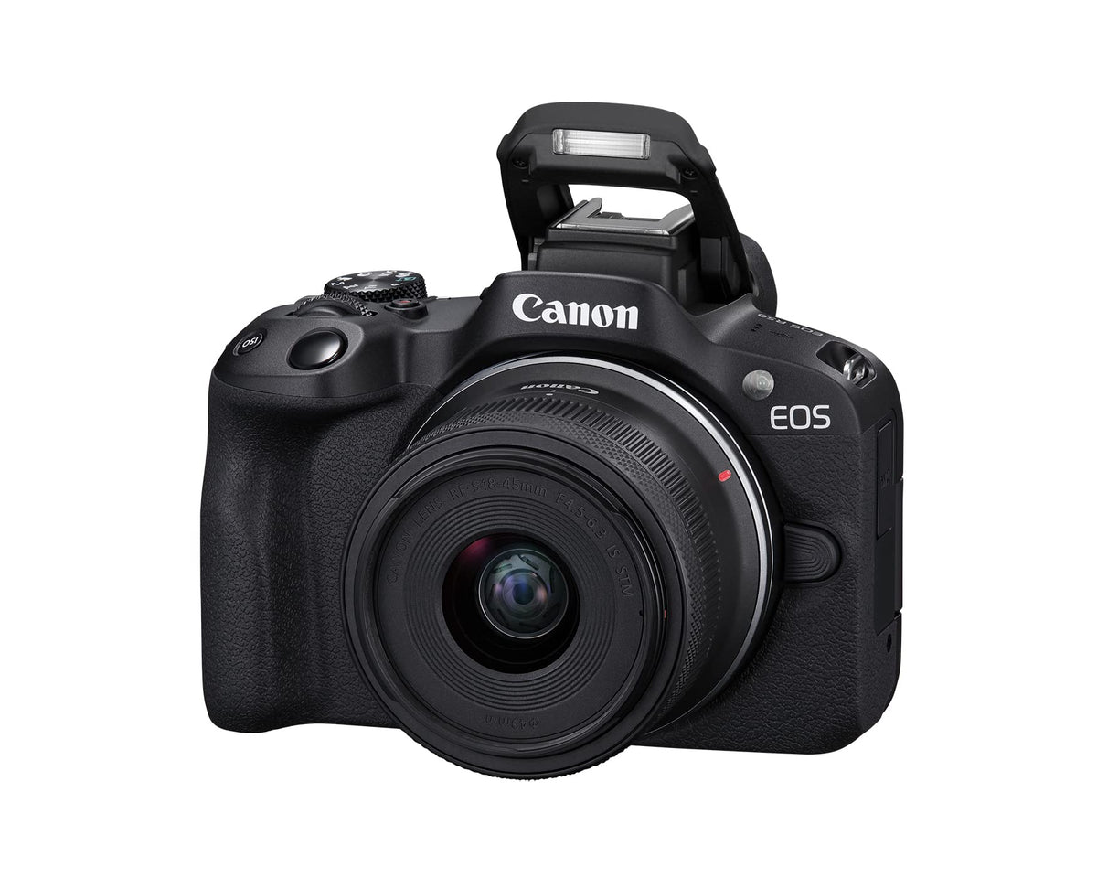 Canon EOS R50 24.2 MP sensor and DIGIC X processor deliver sharp images with responsive performance.