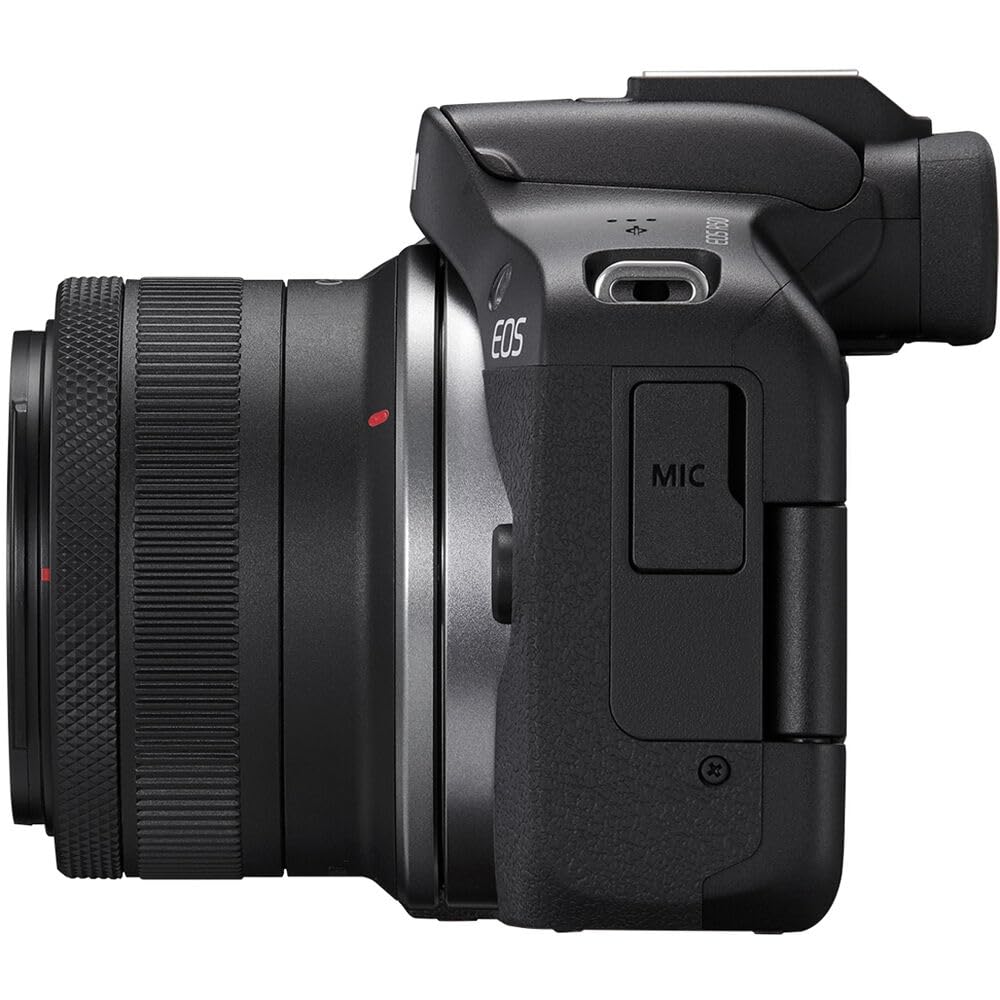 Canon EOS R50 4K video, oversampled for clearer footage