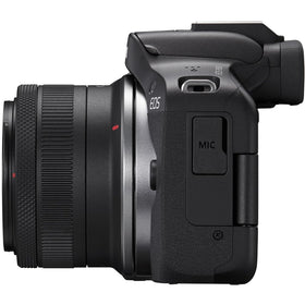 Canon EOS R50 4K video, oversampled for clearer footage