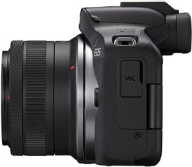 Canon EOS R50 6K oversampling delivers crisp 4K video.