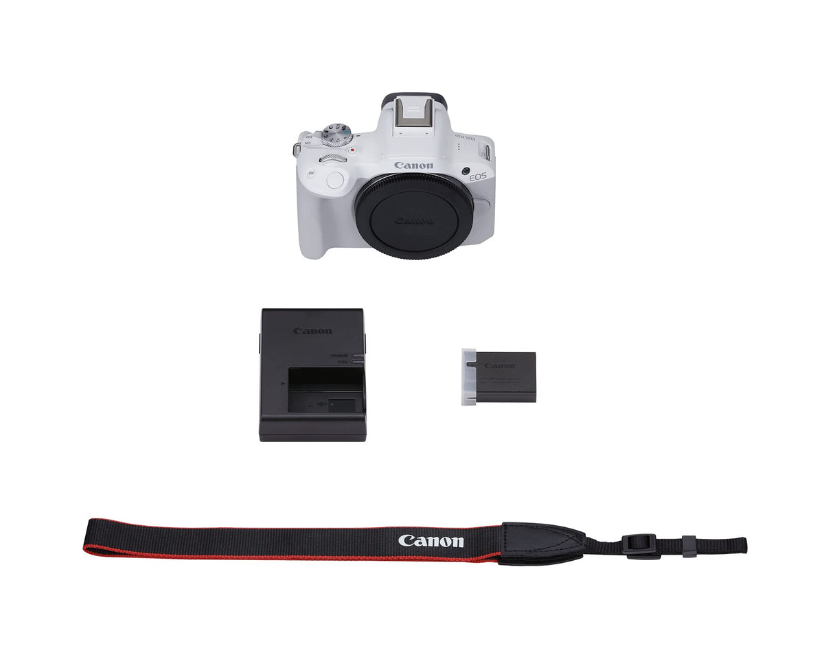 Canon EOS R50 Advanced A+ Assist supports auto scene presets for easier shooting.