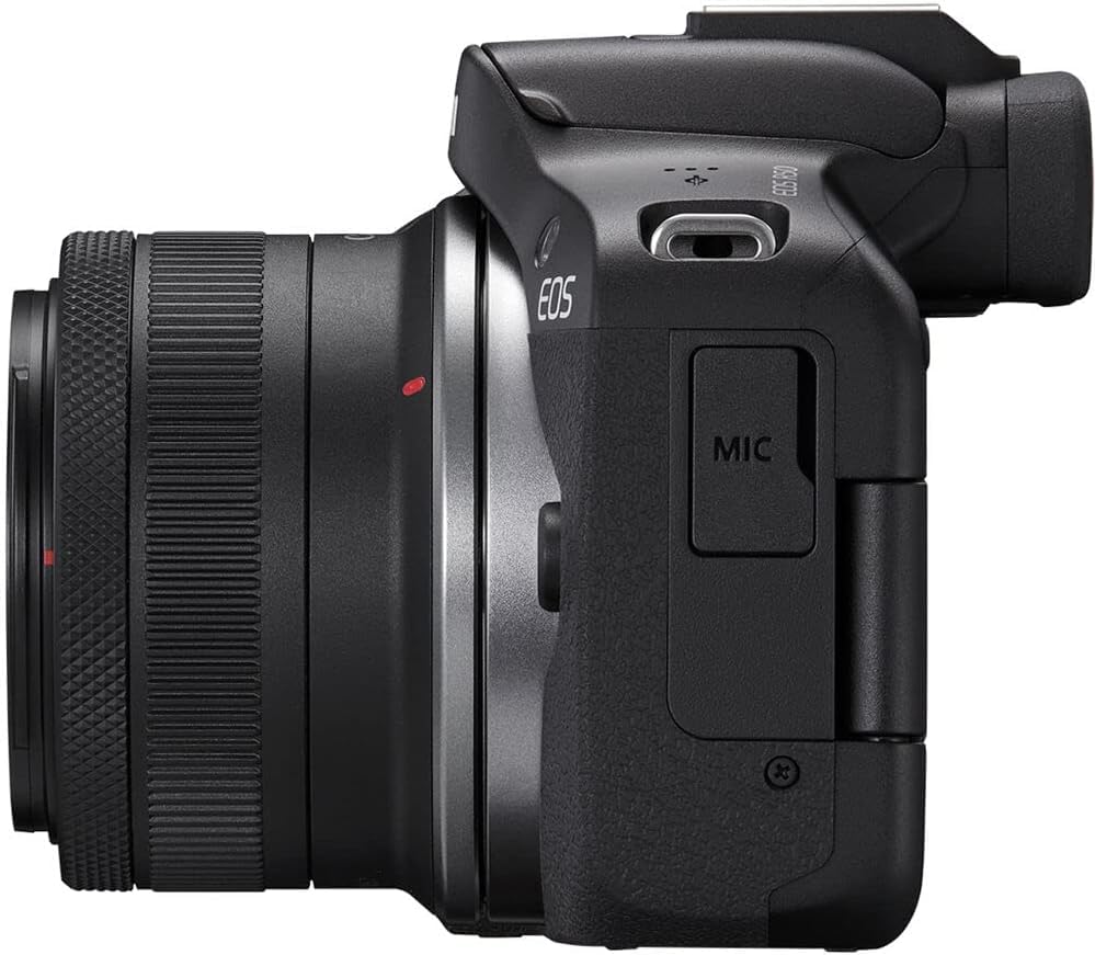 Canon EOS R50 Advanced A+ Assist boosts auto creativity.