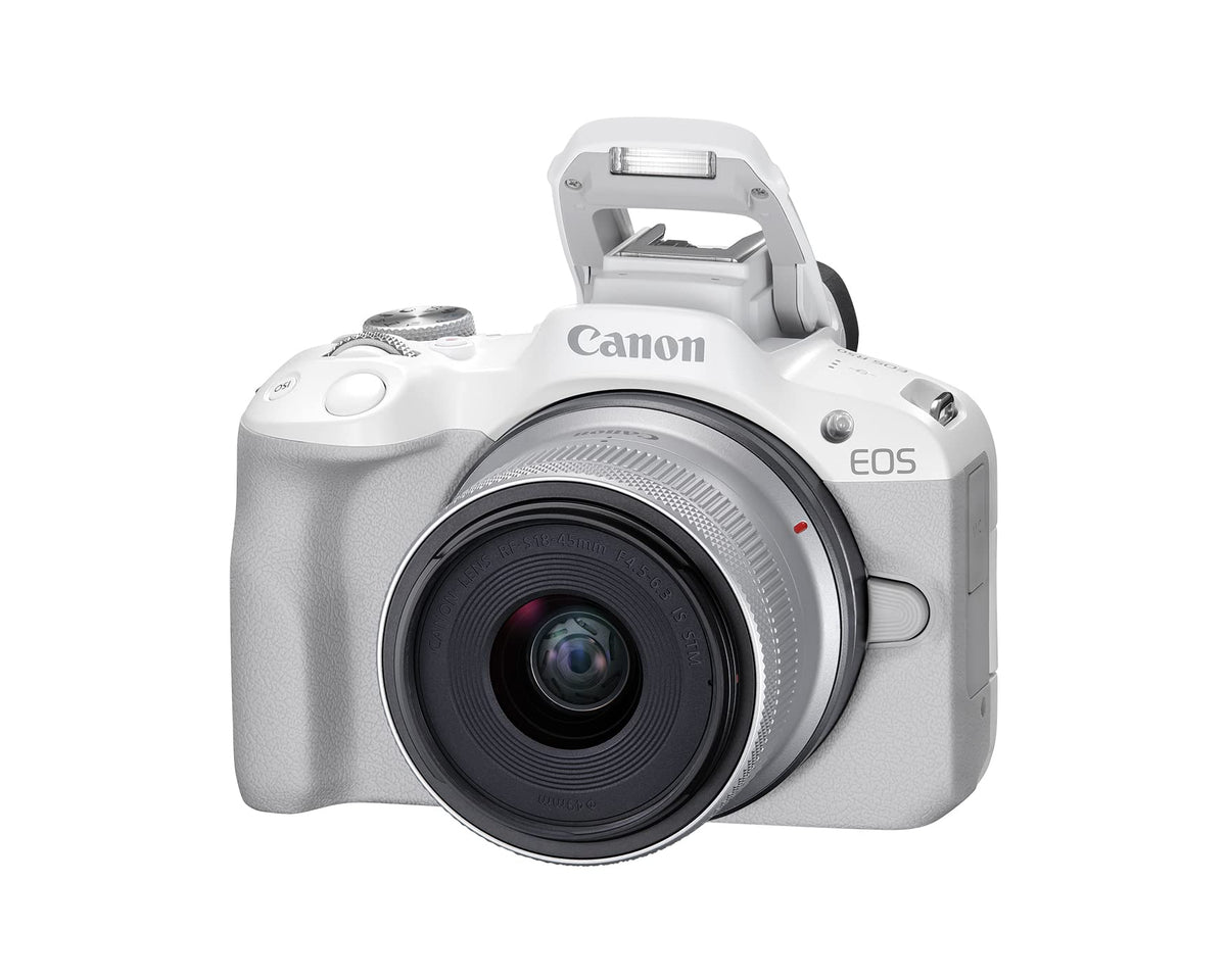 Canon EOS R50 Dual Pixel AF II ensures reliable focus on subjects.