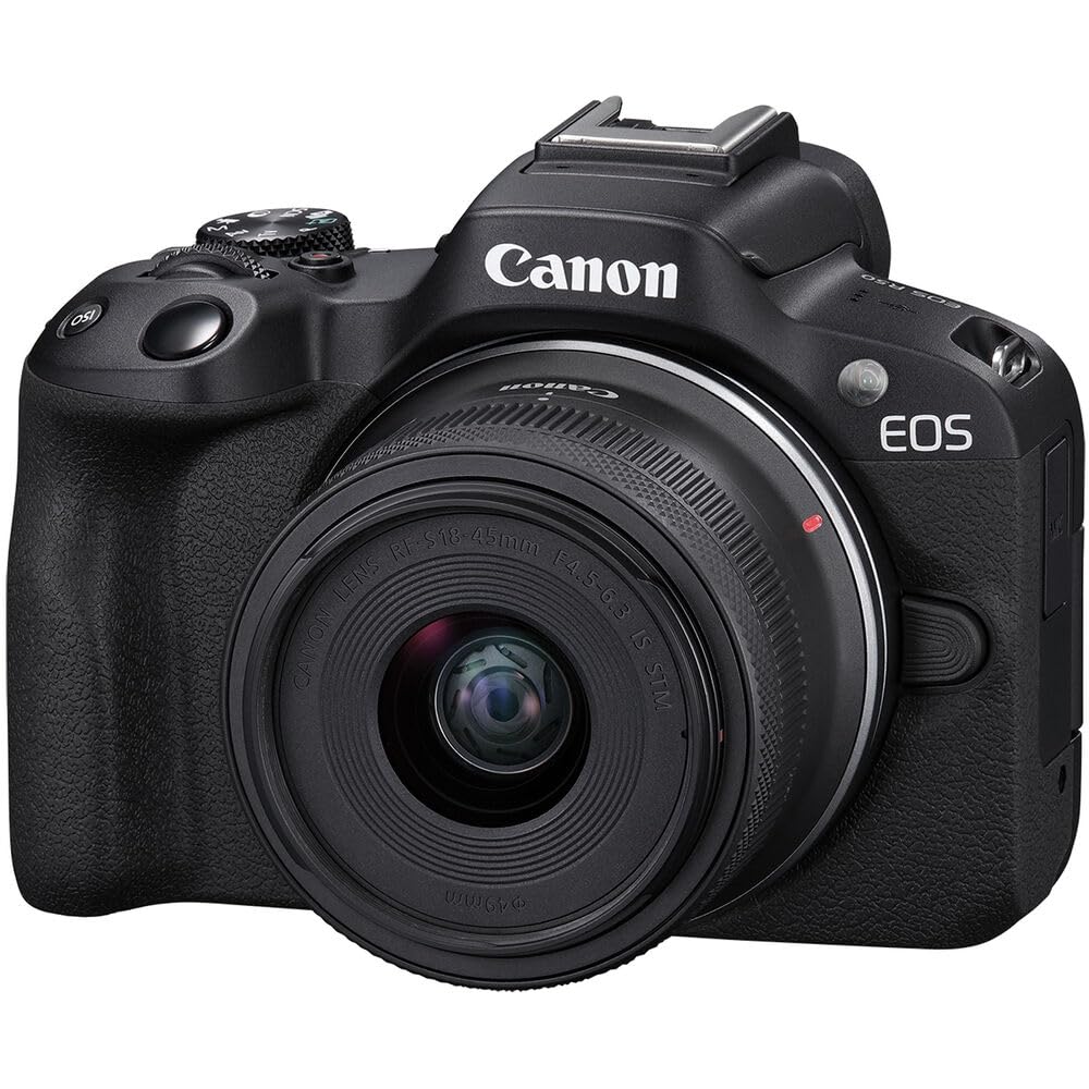 Canon EOS R50 EVF highlights bright framing for precise composition