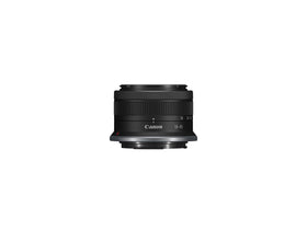 Canon EOS R50 with RF-S18-45mm lens, versatile lightweight travel setup.