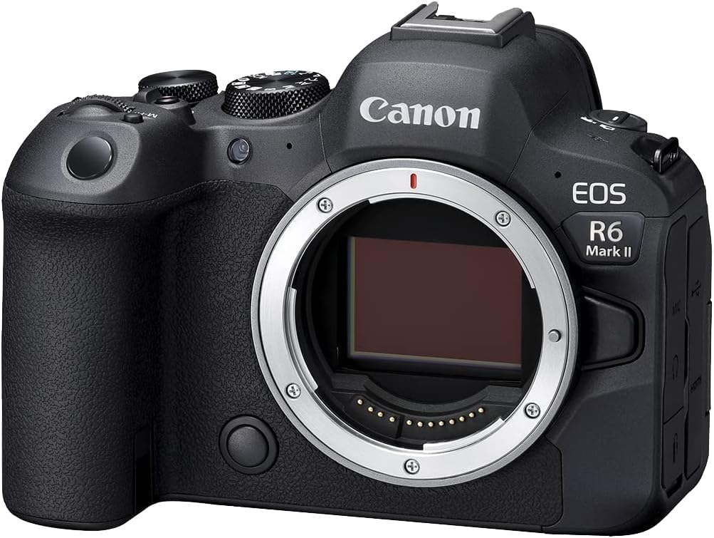 Canon EOS R50 renewed back view, compact body with intuitive controls.