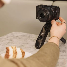 Canon EOS R50 V camera cover protects gear during travel
