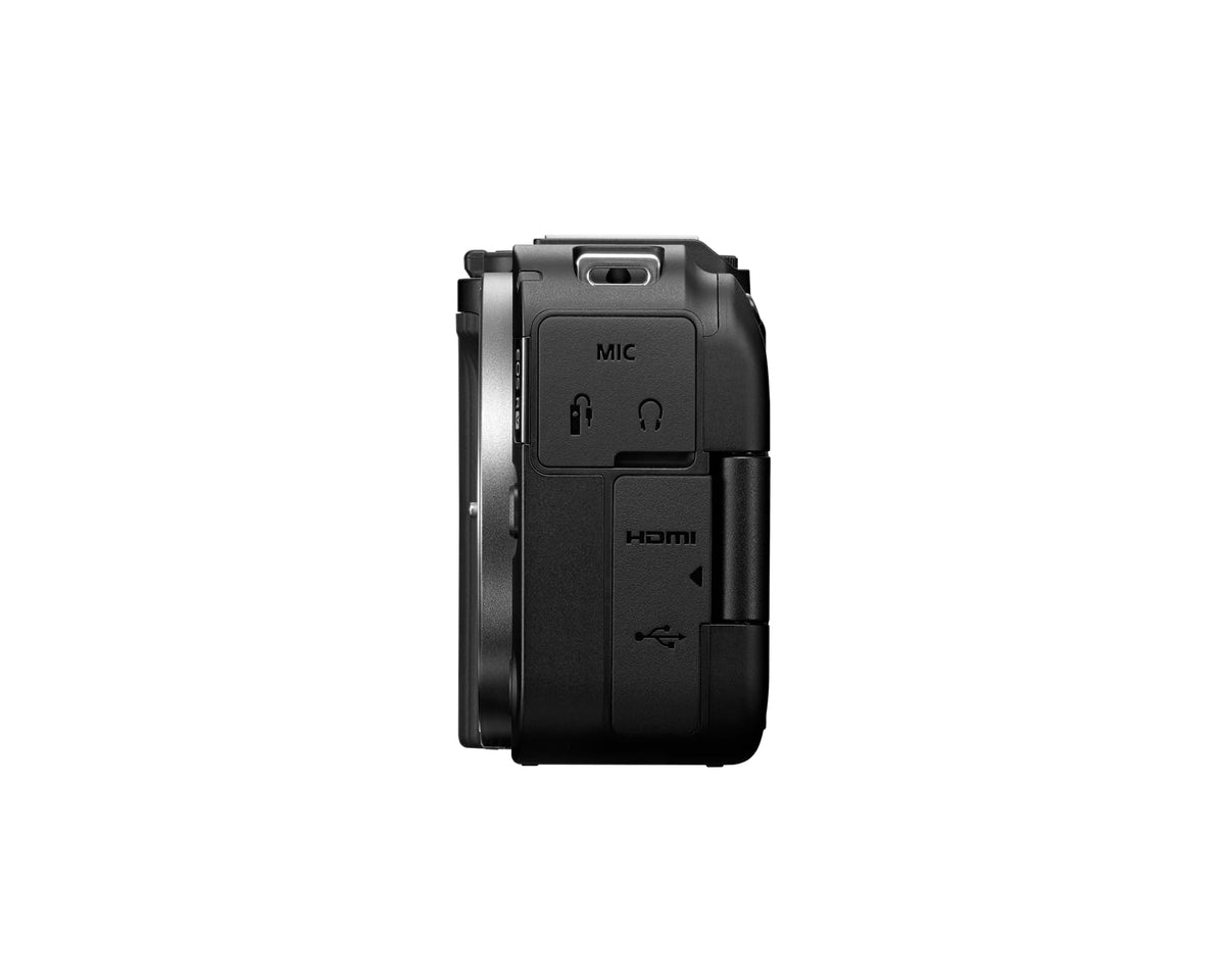 Canon EOS R50 V front record button access for quick capture during shoots